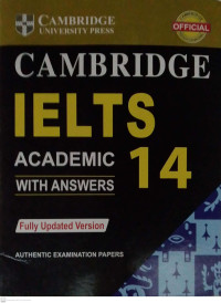 Cambridge IELTS 14 :Academic with Answers