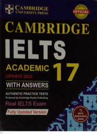 Cambridge IELTS 17 :Academic with Answers