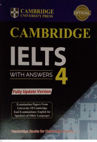 Cambridge IELTS 4: academic with Answers