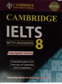 Cambridge IELTS-8 with Answers