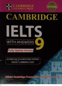 Cambridge IELTS-9 with Answers