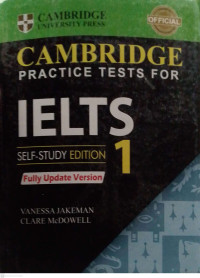 CAMBRIDGE PRACTICE TEST FOR IELTS - 1