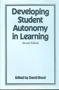 Developing student autonomy in learning