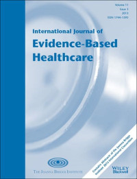 International Journal of Evidence-Based Healthcare