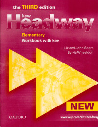 New Headway Elementary Workbook with key