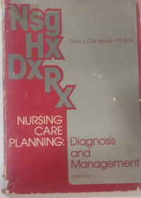 Nursing care planning : diagnosis and management