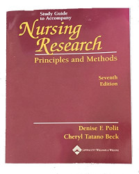 Nursing research :principles and methods