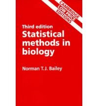 Statistical Methods in Biology