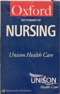 Image of A Dictionary of Nursing: Unison Health Care