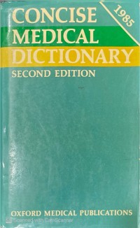 Image of Concise Medical Dictionary