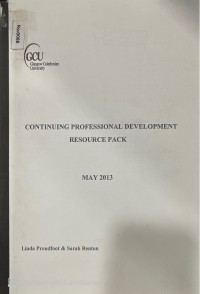 Image of Continuing Professional Development Resource Pack
