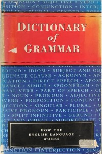 Image of Dictionary of Grammar