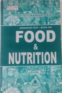 Essentials  of Food and Nutrition