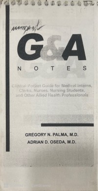 Image of G&A Notes