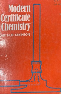 Modern Certificate Chemistry