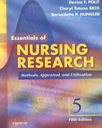 Nursing Research: Methods, Appraisal and Utilization