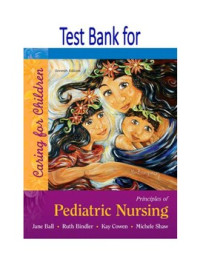 Principles of pediatric nursing: caring for children