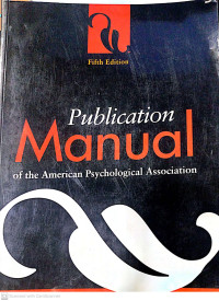 Publication manual of the American Psychological Association.