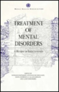 Treatment of Mental Disorders: A Review of Effectiveness